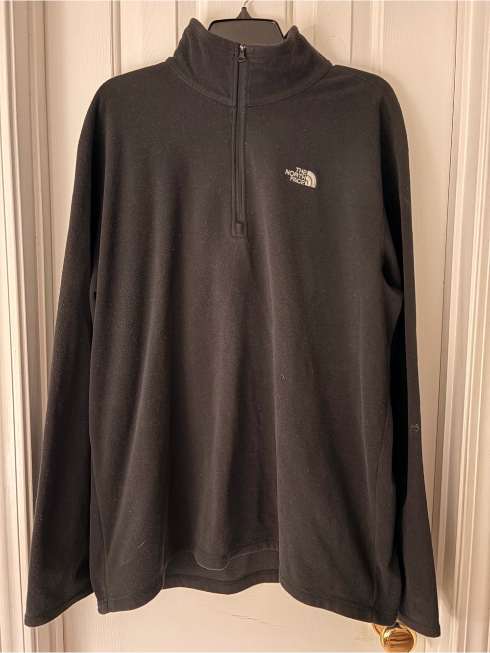The North Face Black Half-Zip Fleece Pullover